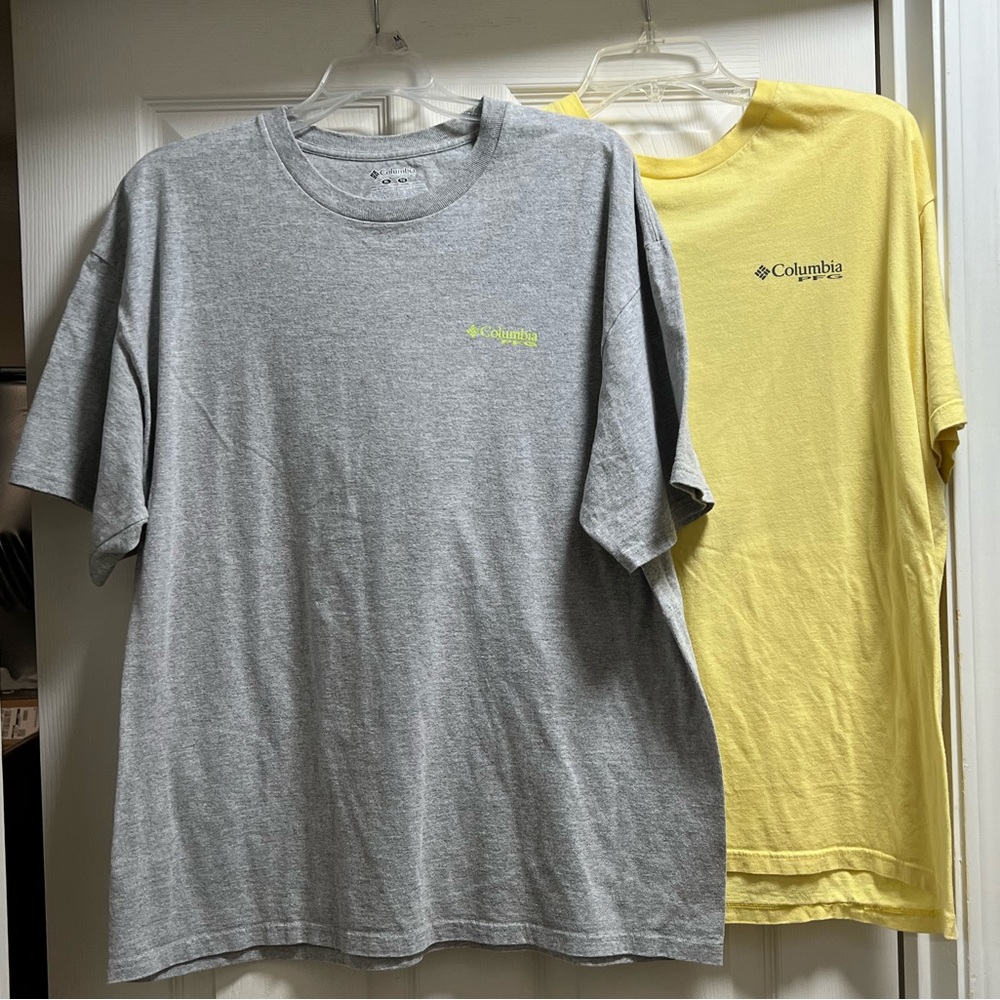 Two Columbia Men’s T-Shirts